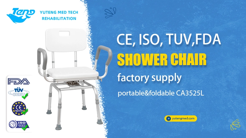 Swivel Aluminum Bathing Chair Swivel Aluminum Bathing Chair